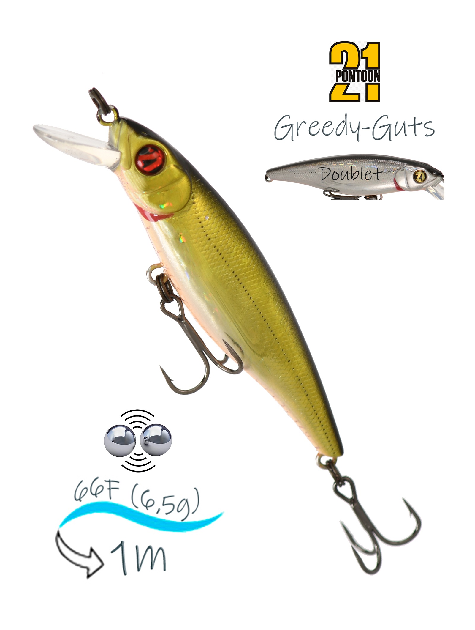 Greedy-Guts 66 F-SR-422 Doublet