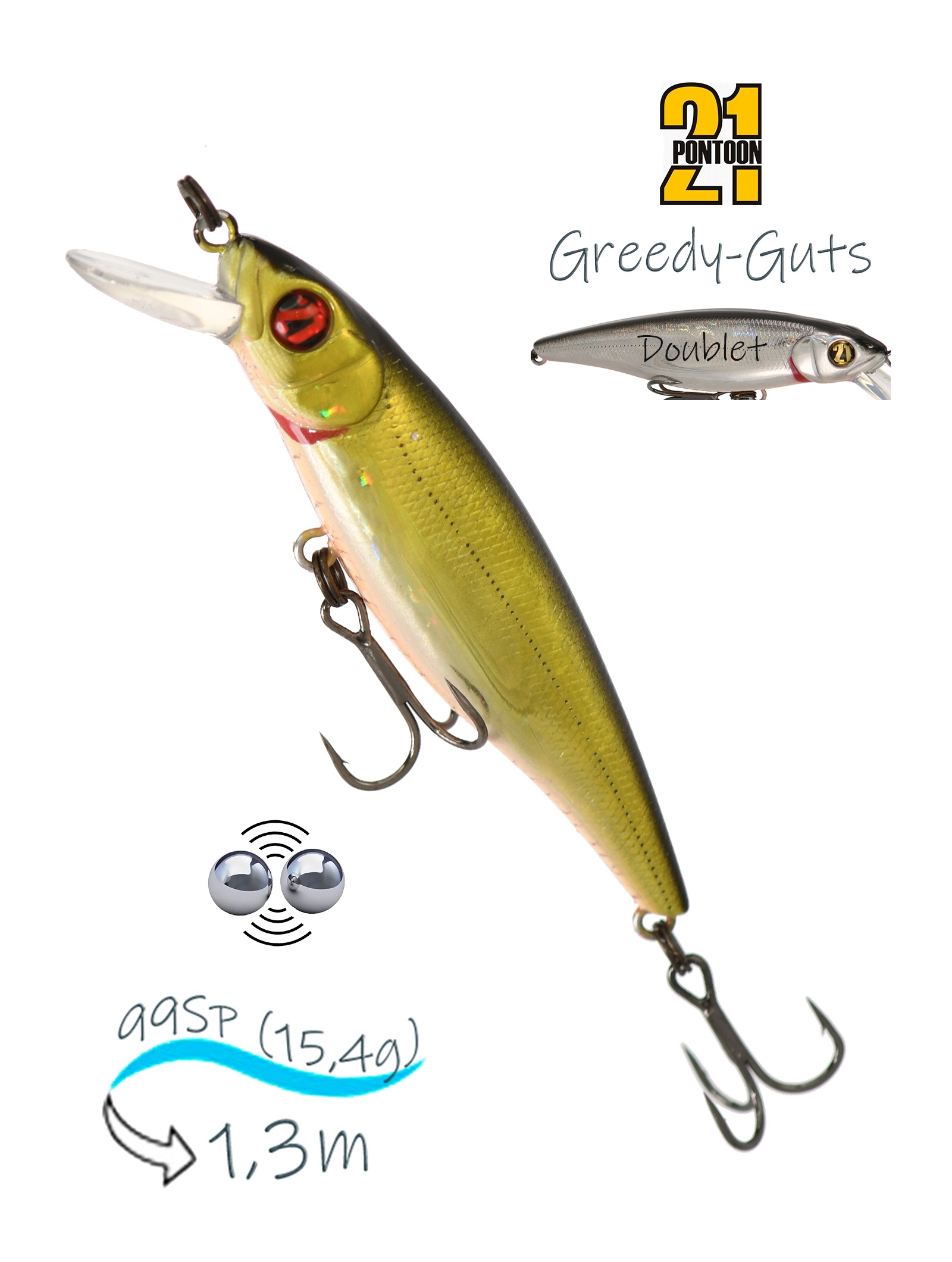 Greedy-Guts 99 SP-SR-422 Doublet