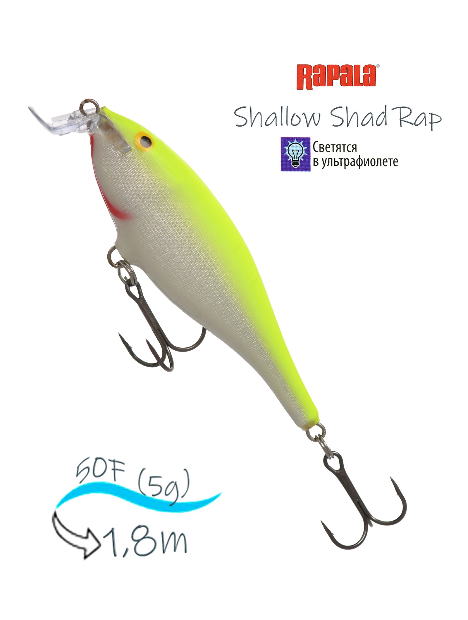 SSR05 SFC Shallow Shad Rap