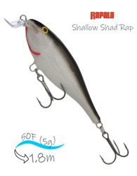SSR05 S Shallow Shad Rap - фото