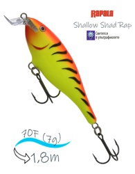 SSR07 HT Shallow Shad Rap - фото