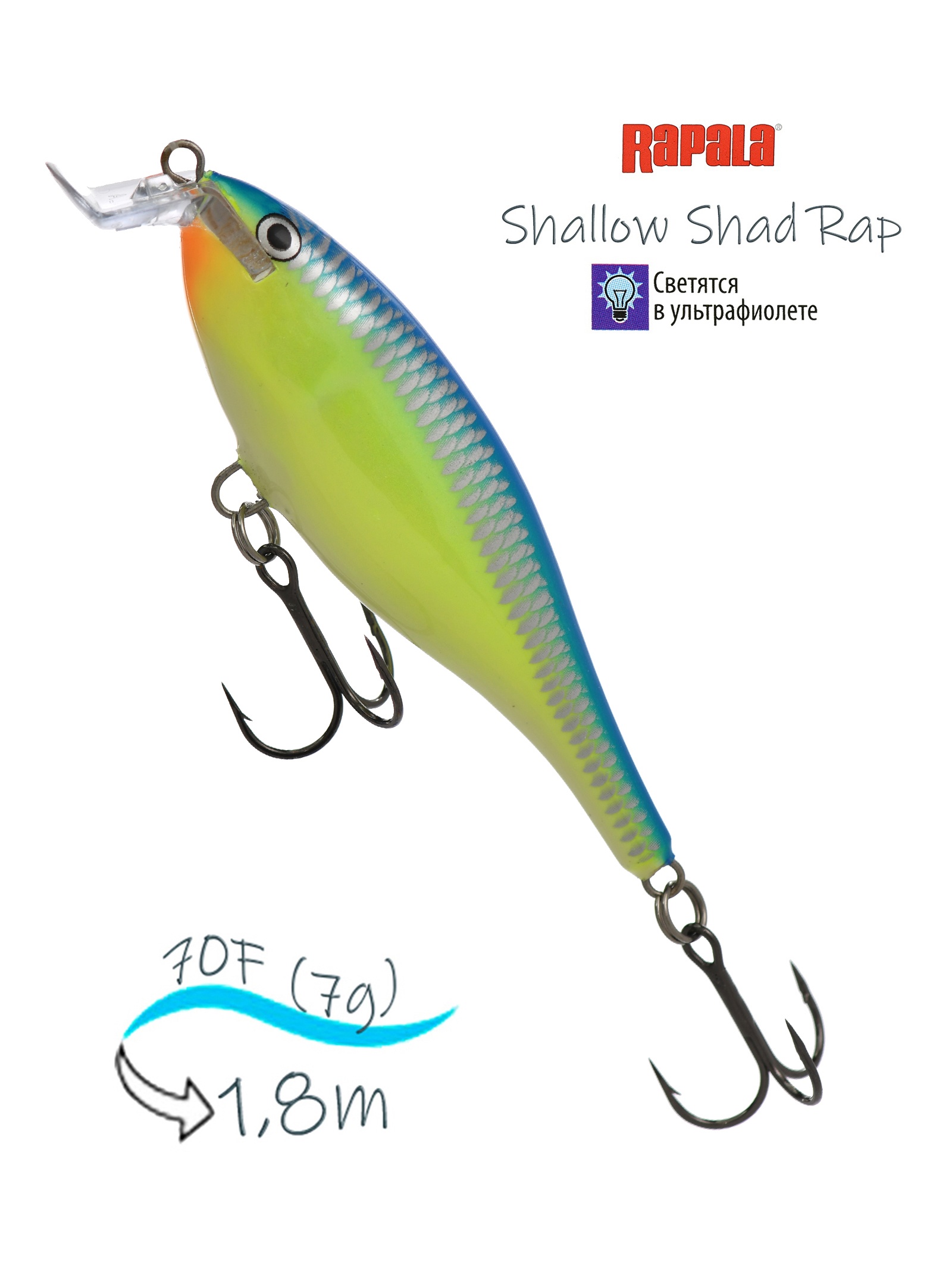 SSR07 CRSD Shallow Shad Rap