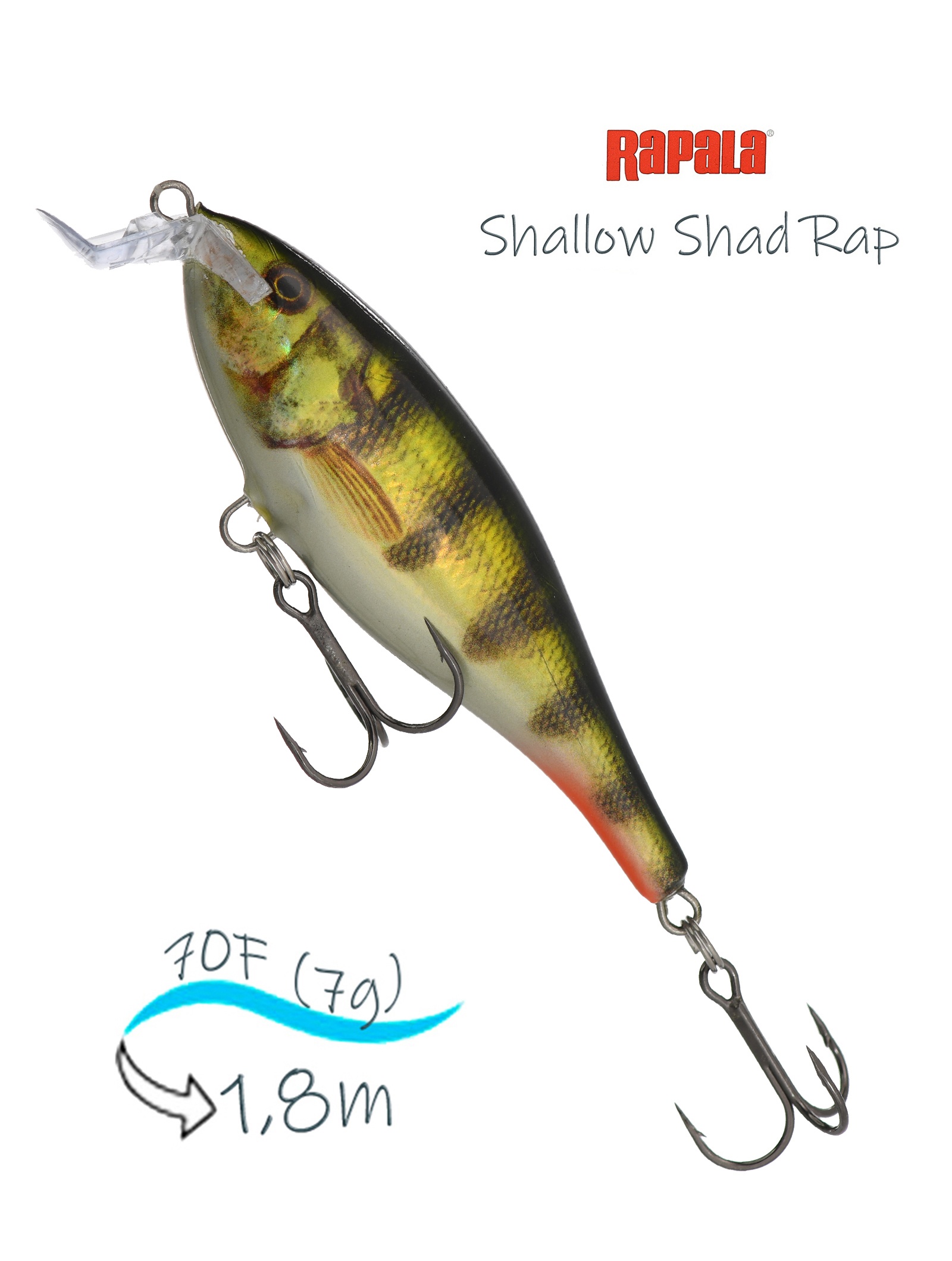 SSR07 PEHL Shallow Shad Rap