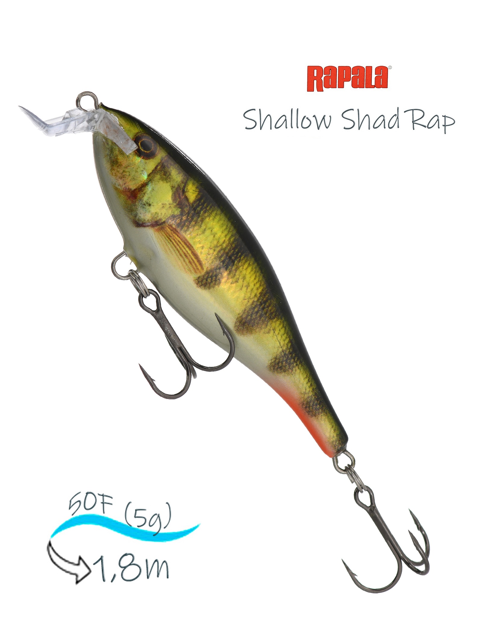 SSR05 PEHL Shallow Shad Rap