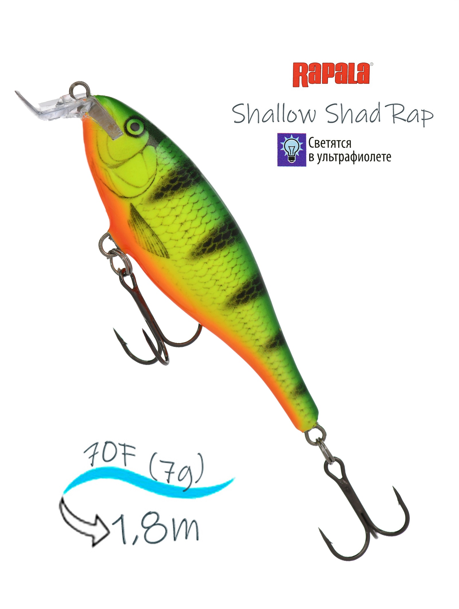 SSR07 FP Shallow Shad Rap