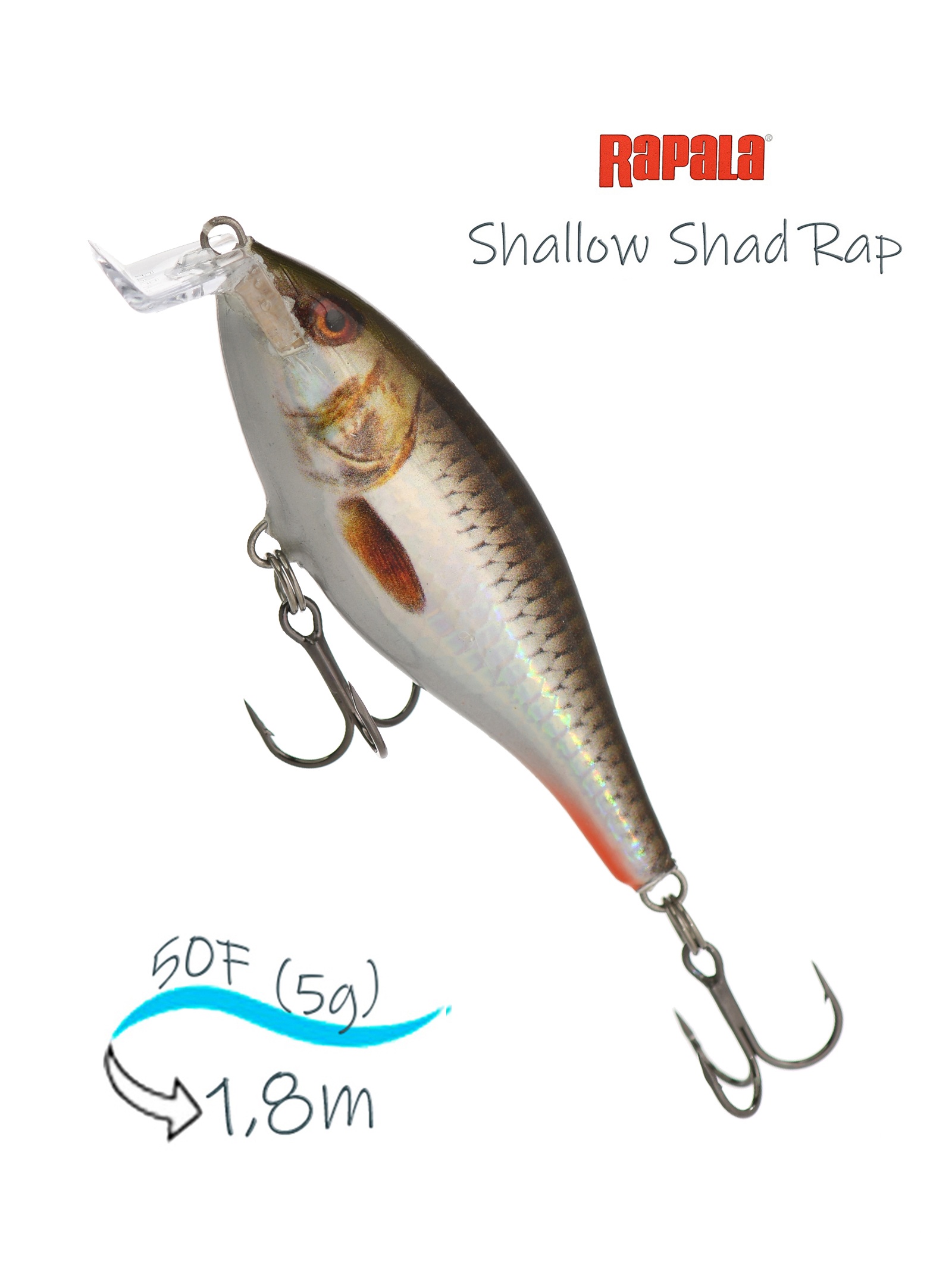 SSR05 ROHL Shallow Shad Rap