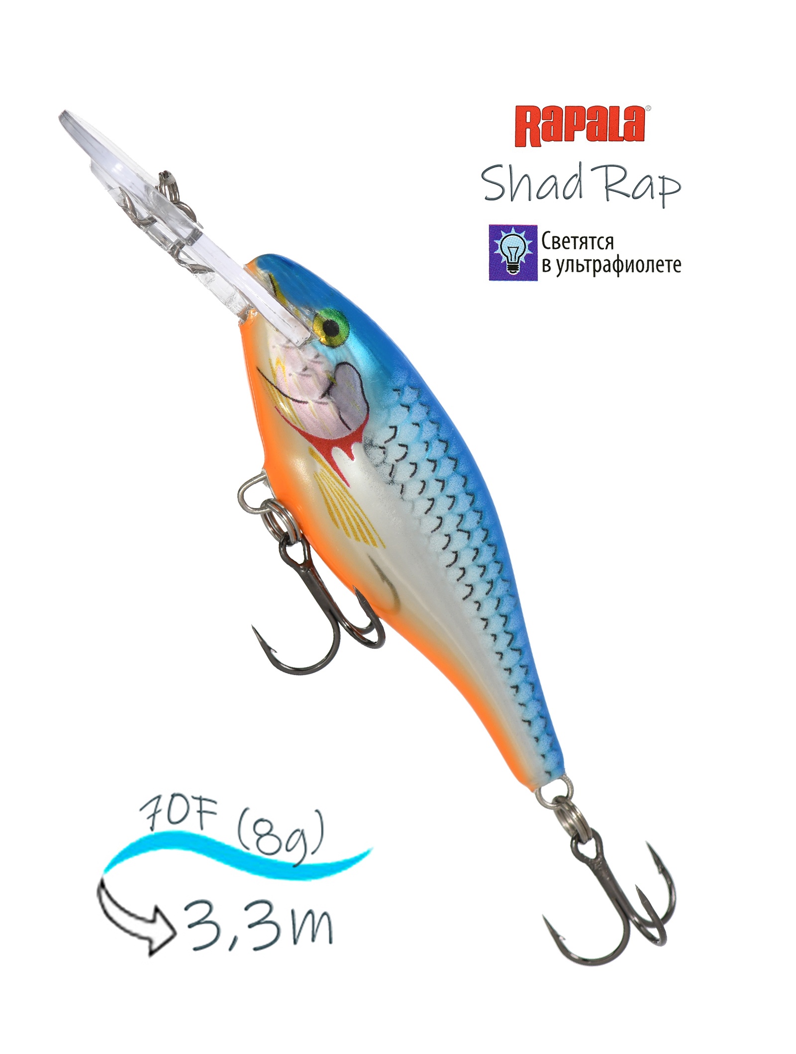 SR07 SB Shad Rap