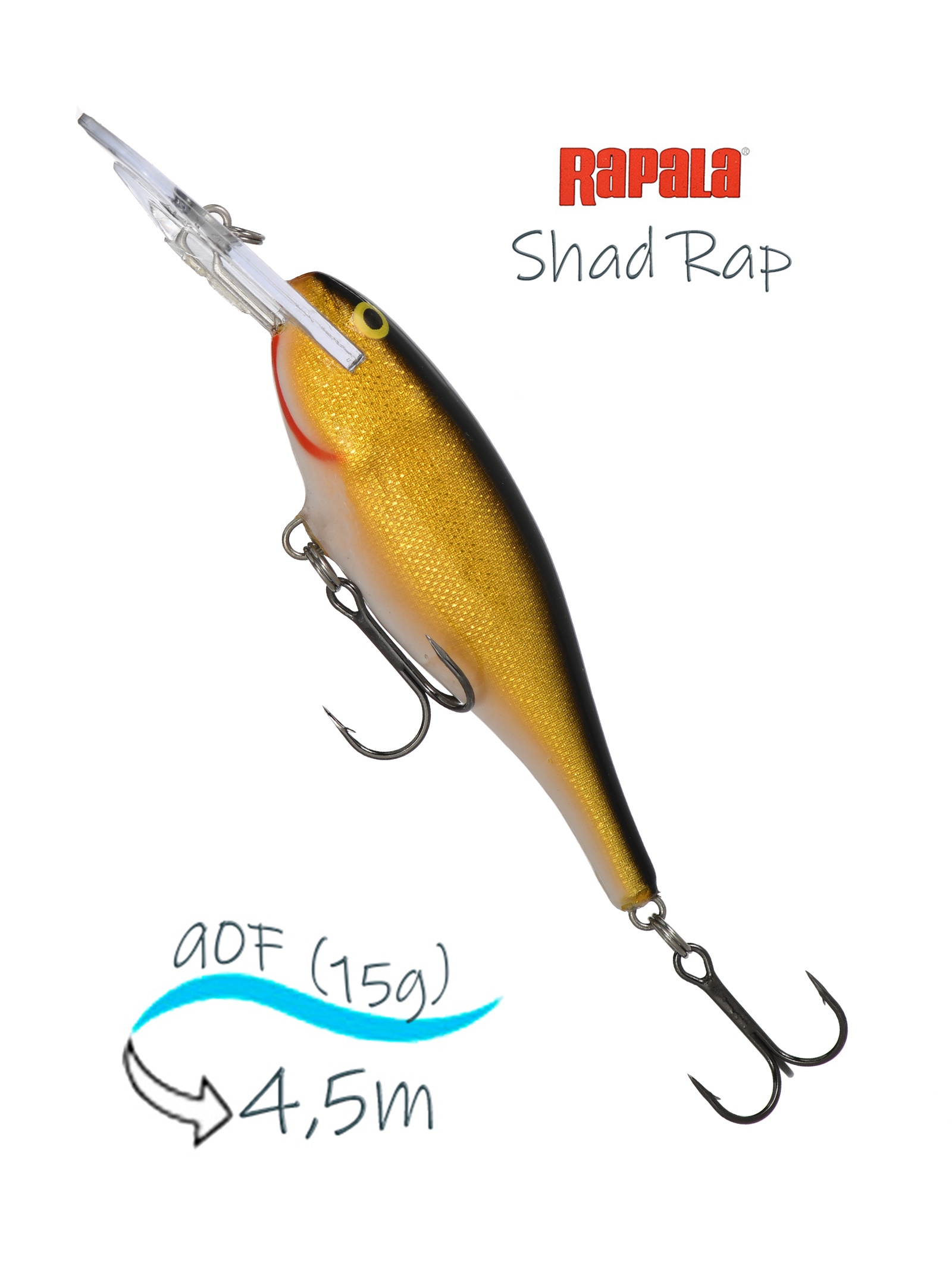 SR09 G Shad Rap - фото