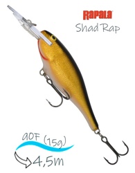 SR09 G Shad Rap - фото