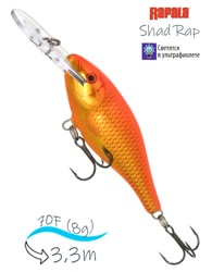 SR07 GF Shad Rap - фото