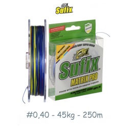 Sufix Matrix Pro Multi Color 250m*0,40 - фото