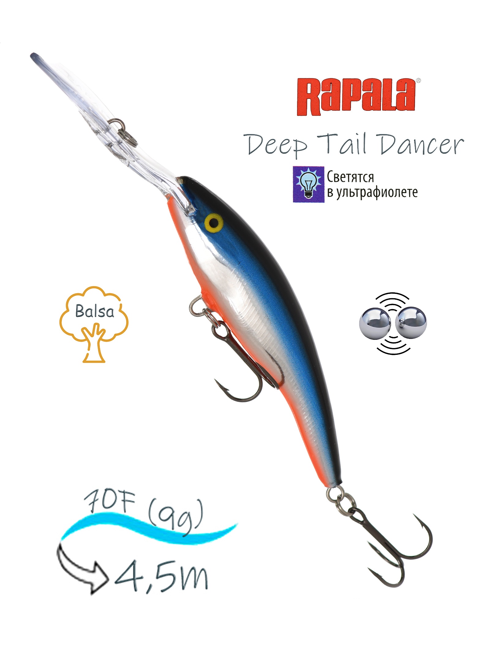 TDD07 BGHM Tail Dancer Deep