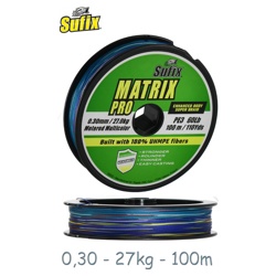 Sufix Matrix Pro Multi Color 0,30*100 - фото