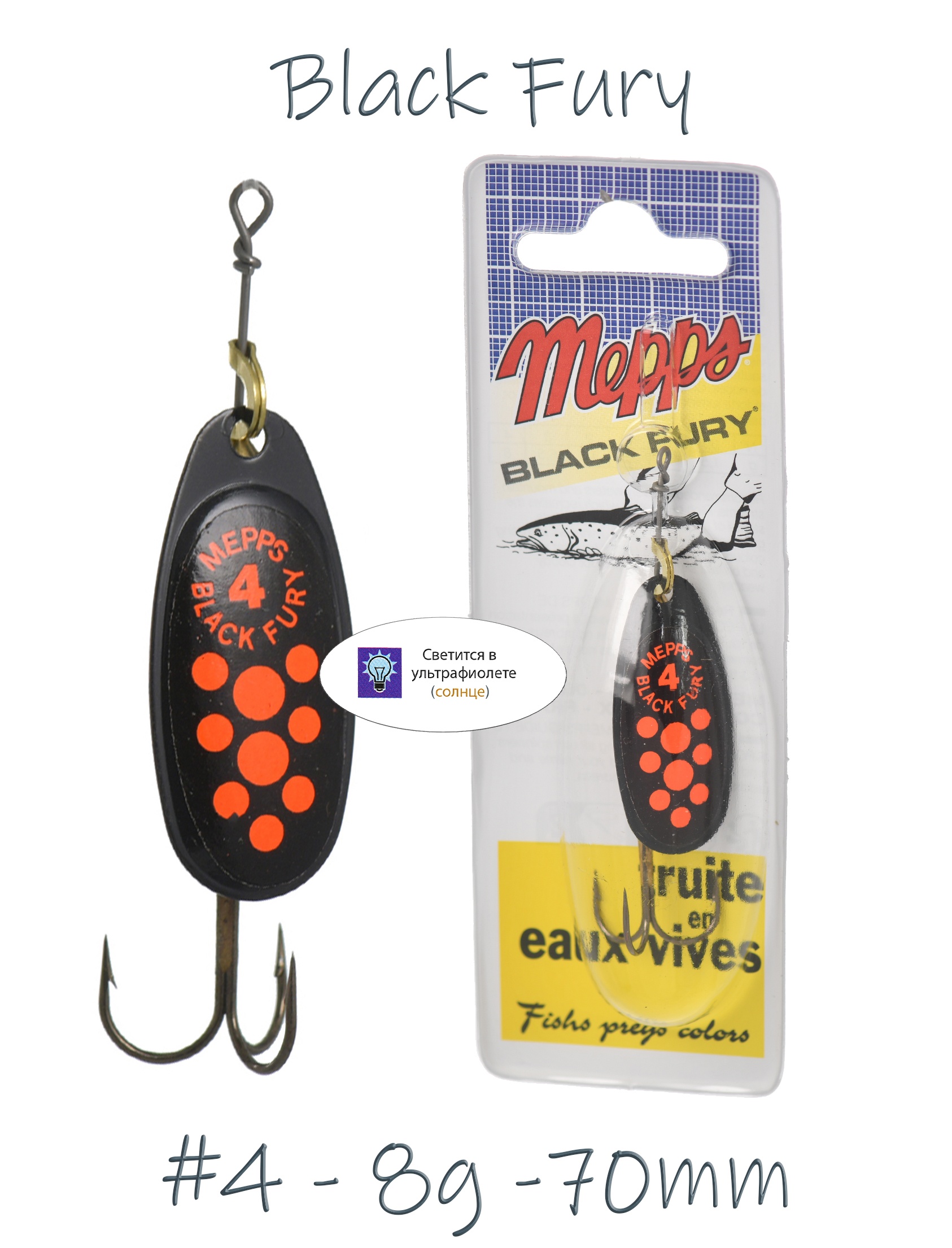 Blister Black Fury 4 Black-Orange