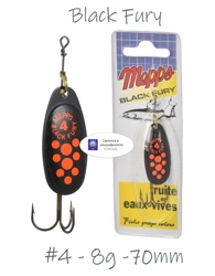 Blister Black Fury 4 Black-Orange - фото