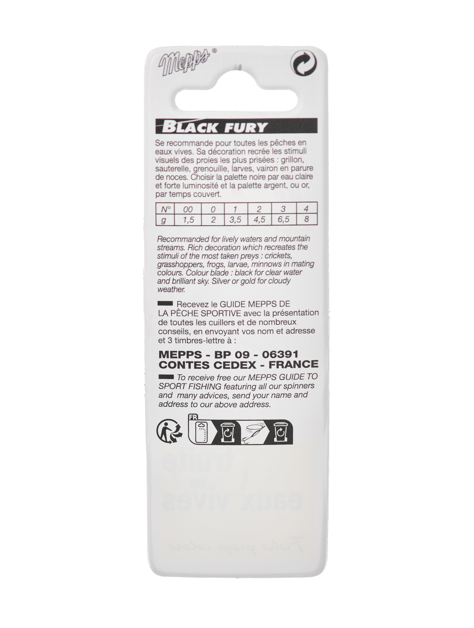 Blister Black Fury 4 Black-Chartreuse