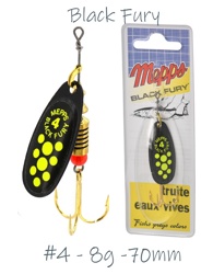 Blister Black Fury 4 Black-Chartreuse - фото