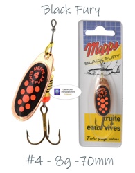 Blister Black Fury 4 Copper-Orange - фото