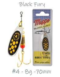 Blister Black Fury 4 Silver-Yellow - фото