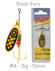 Blister Black Fury 4 Gold-Yellow - фото