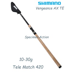 Shimano Vengeance AX TE Tele Match 420 - фото