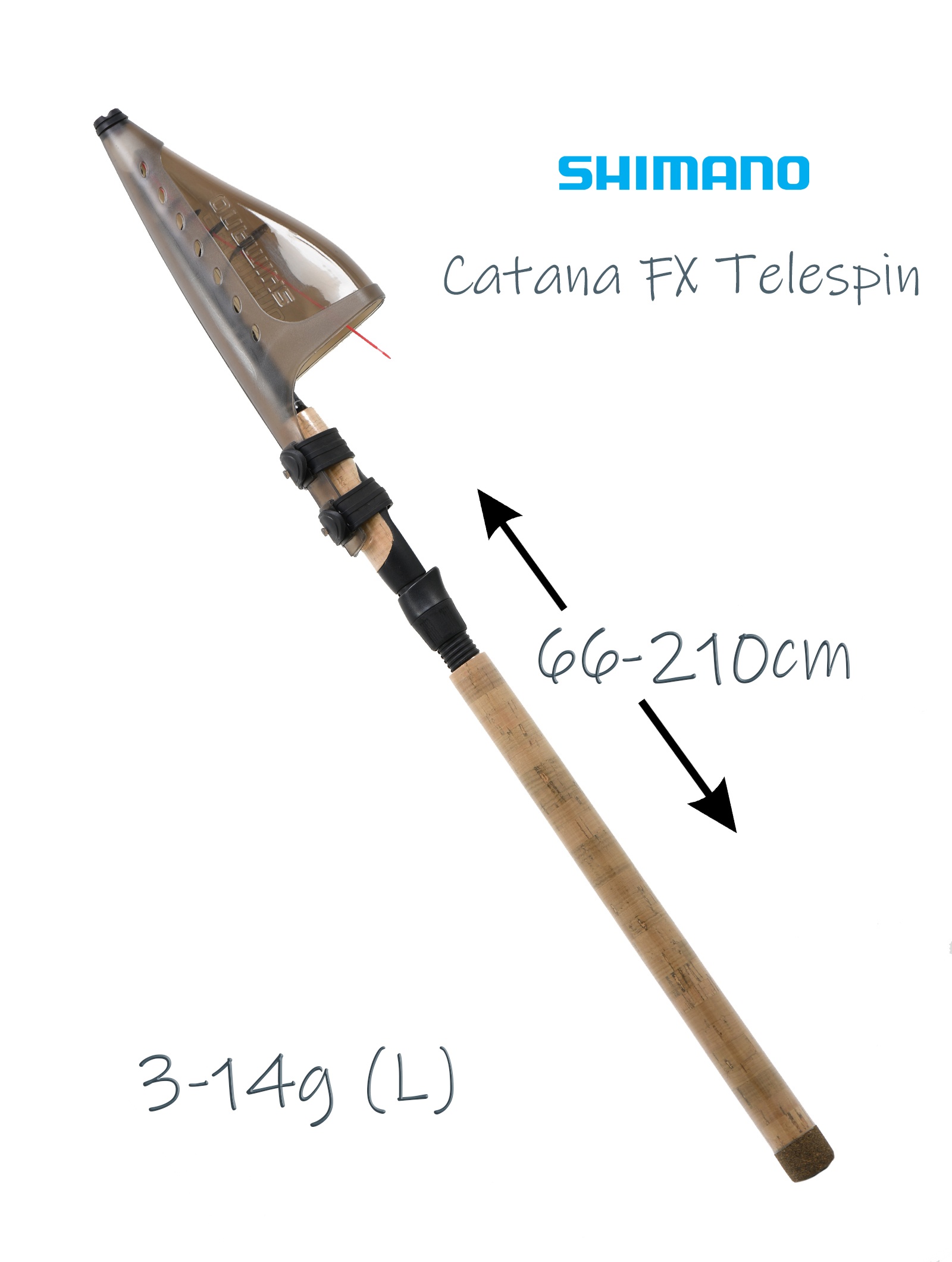 Catana FX Telespin 210L 3-14g