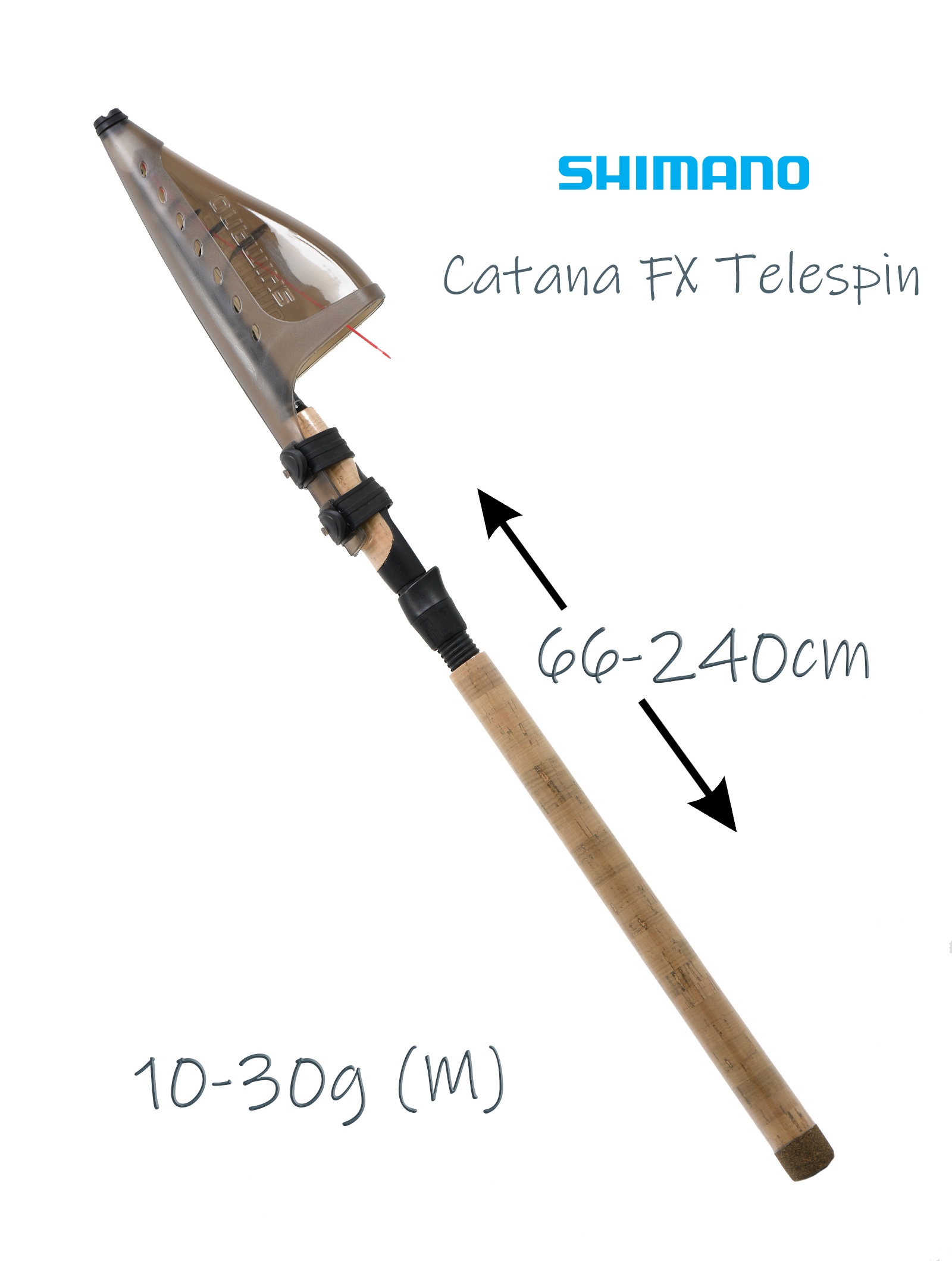 Catana FX Telespin 240M 10-30g