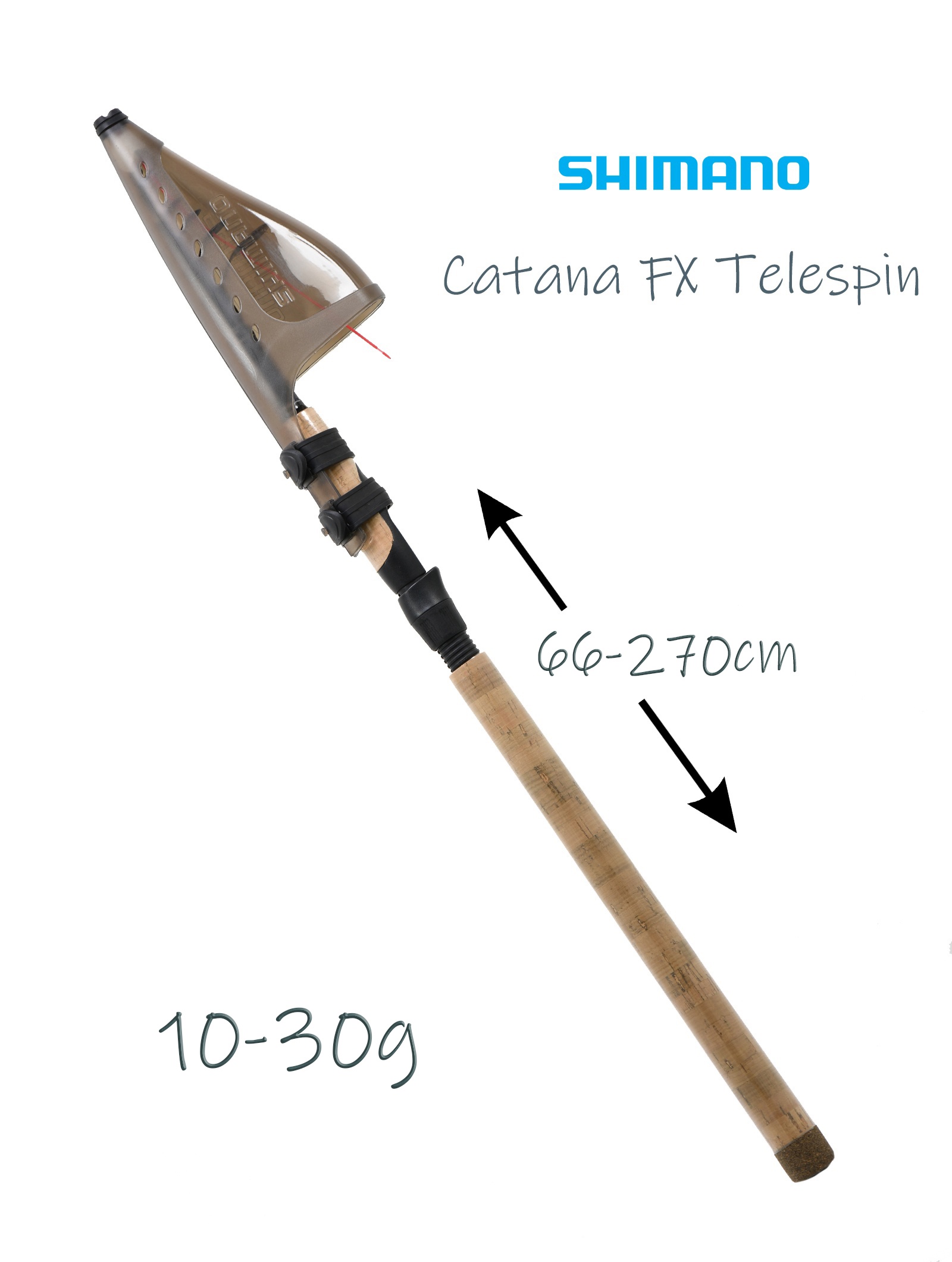 Catana FX Telespin 270M 10-30g - фото