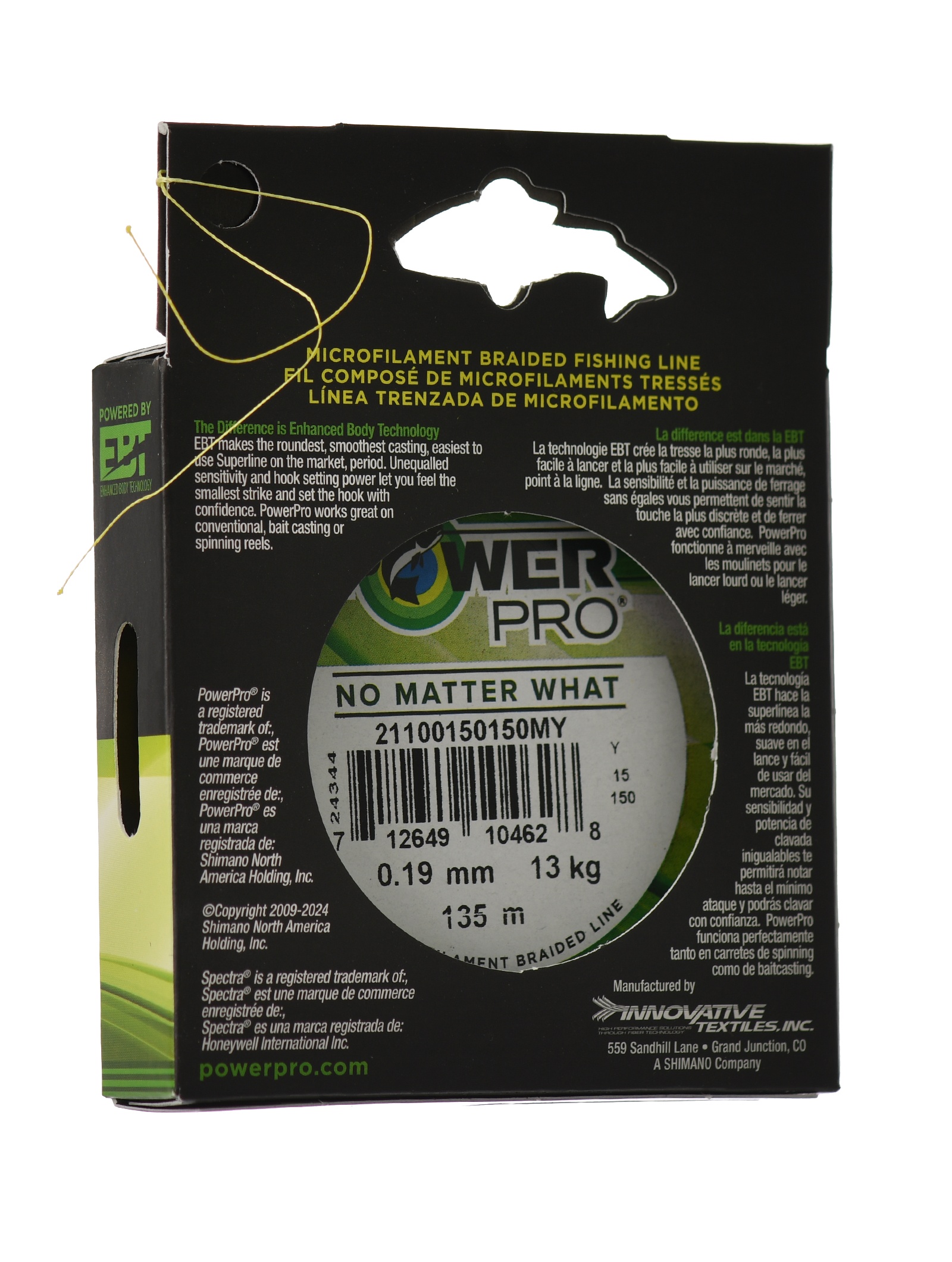 Power Pro Yellow 0,19-135m