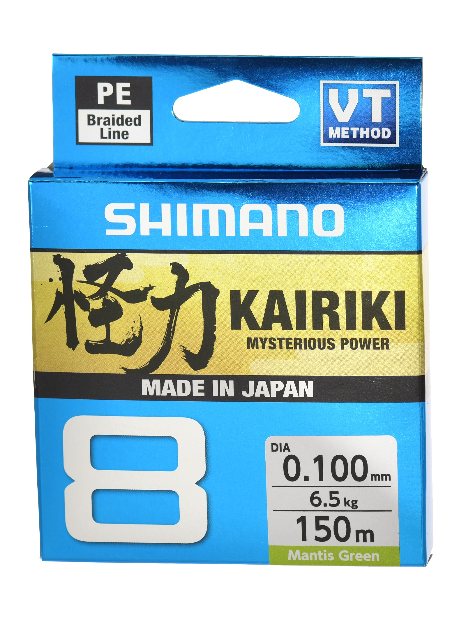 Shimano Kairiki 8 Green 0,100-150m