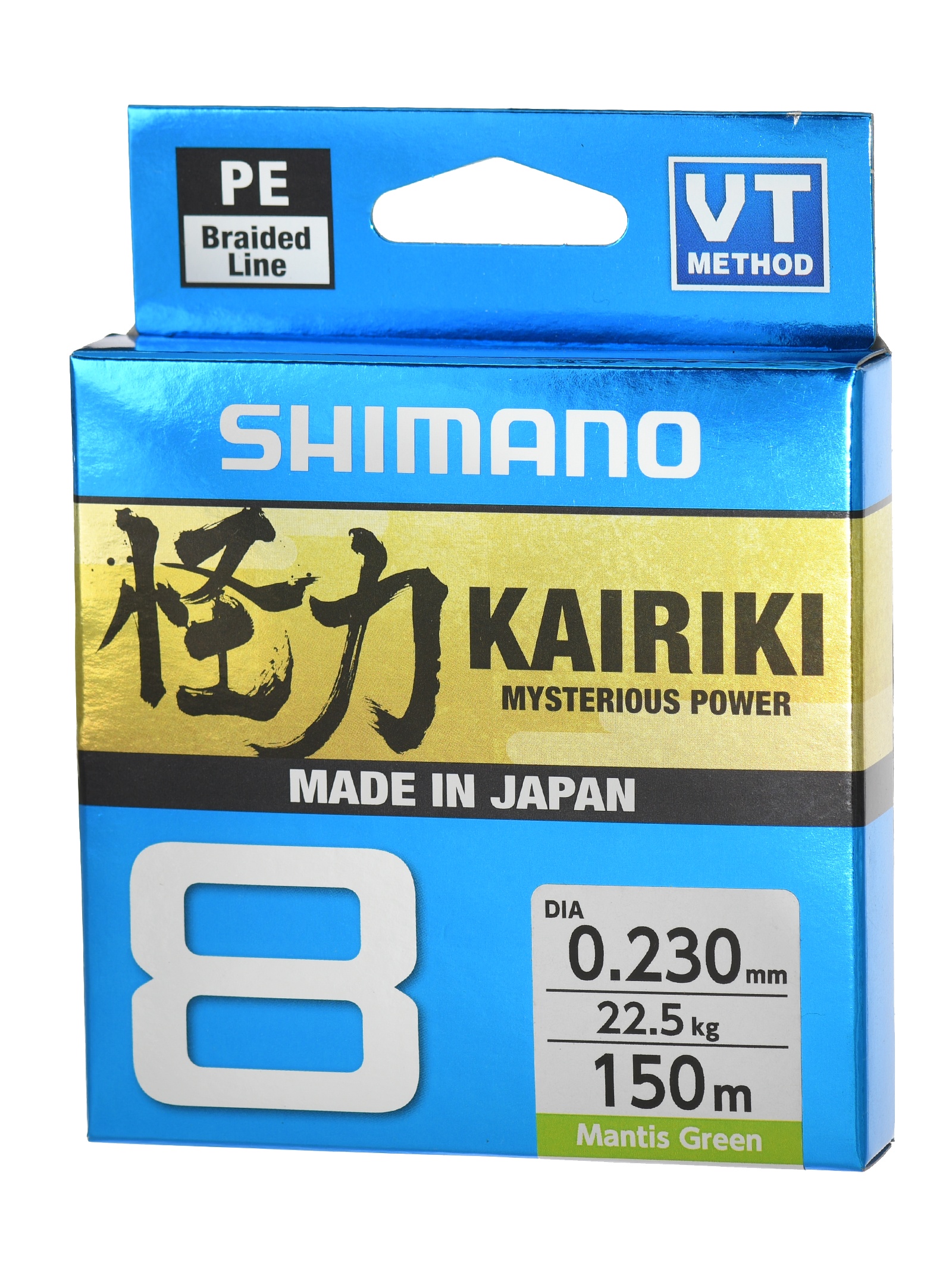 Shimano Kairiki 8 Green 0,230-150m