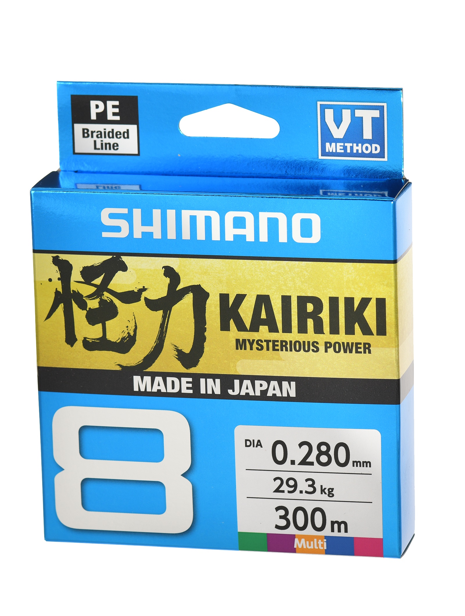 Shimano Kairiki 8 Multi 0,280-300m