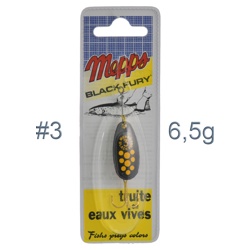 Blister Black Fury 3 Black-Yellow - фото