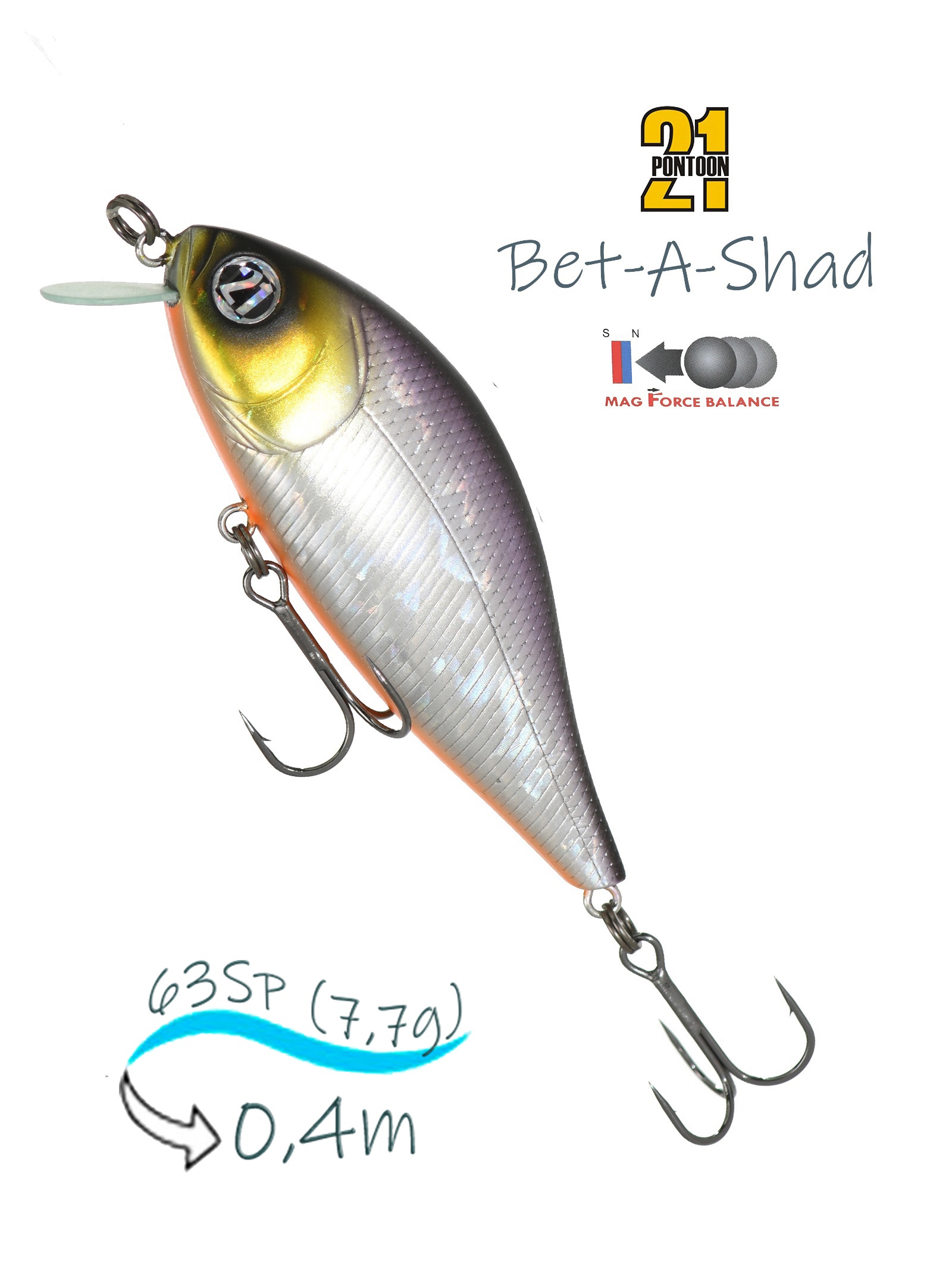 Bet-A-Shad 63 SP-SR-A11