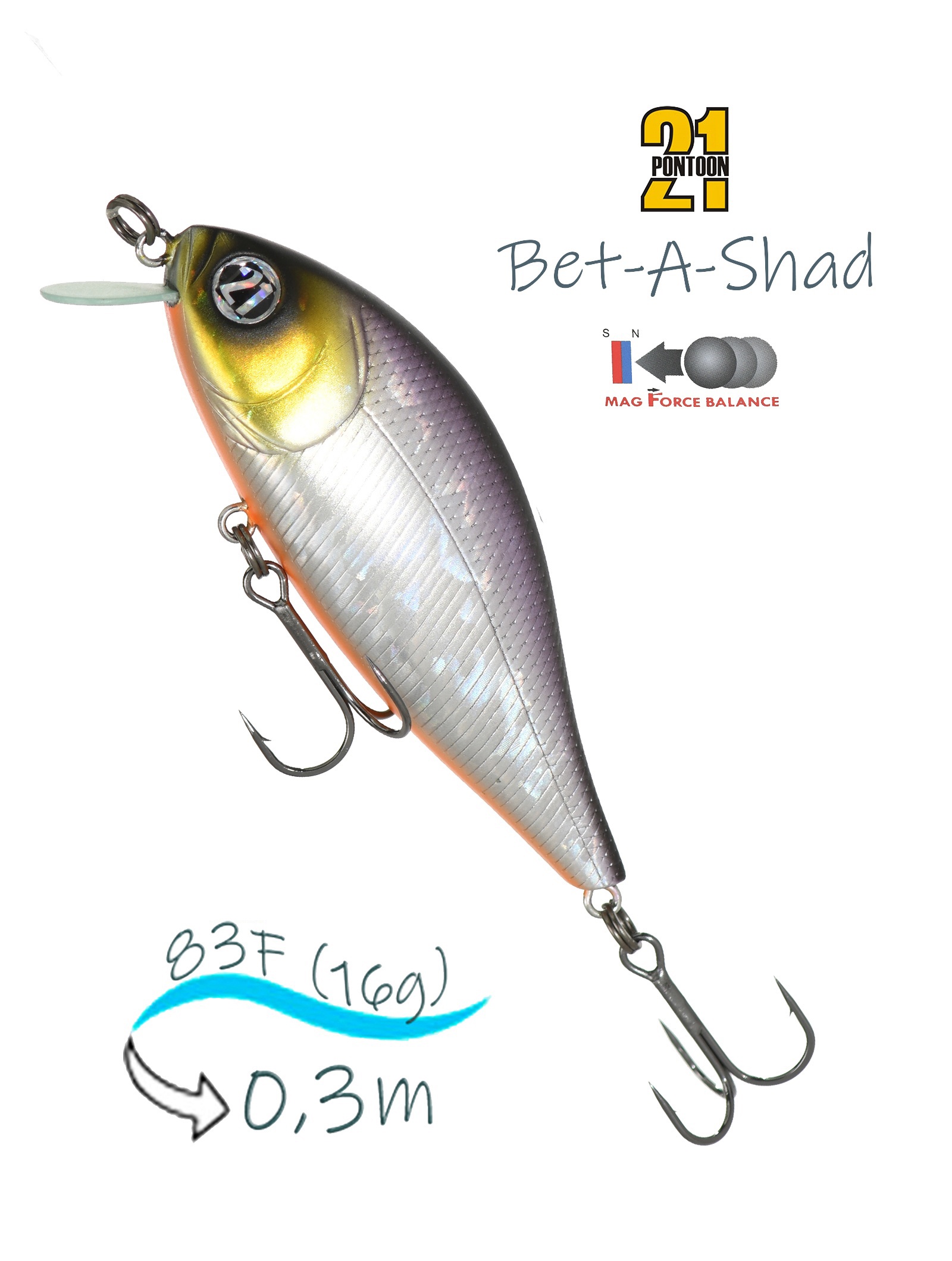 Bet-A-Shad 83 F-SR A11 - фото