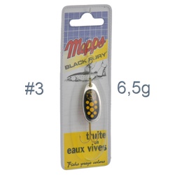 Blister Black Fury 3 Silver-Yellow - фото