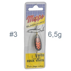 Blister Black Fury 3 Black-Orange - фото