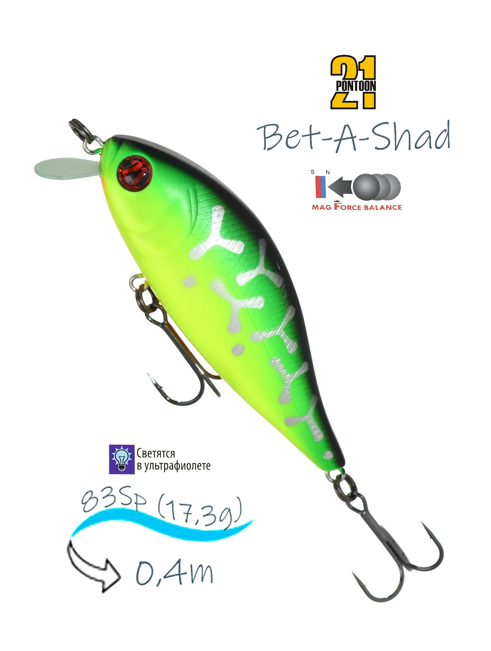 Bet-A-Shad 83 SP-SR 070