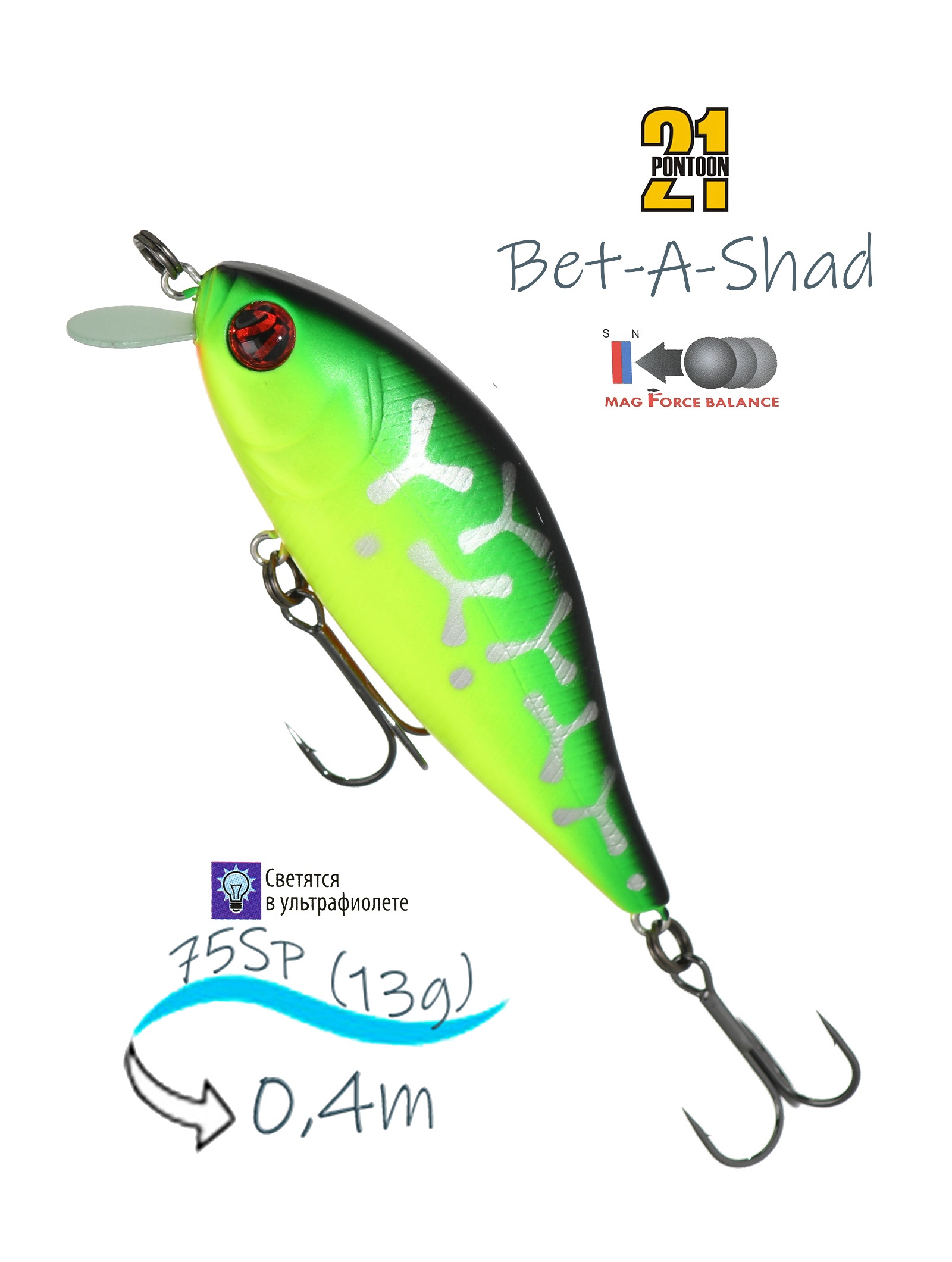 Bet-A-Shad 75 SP-SR 070