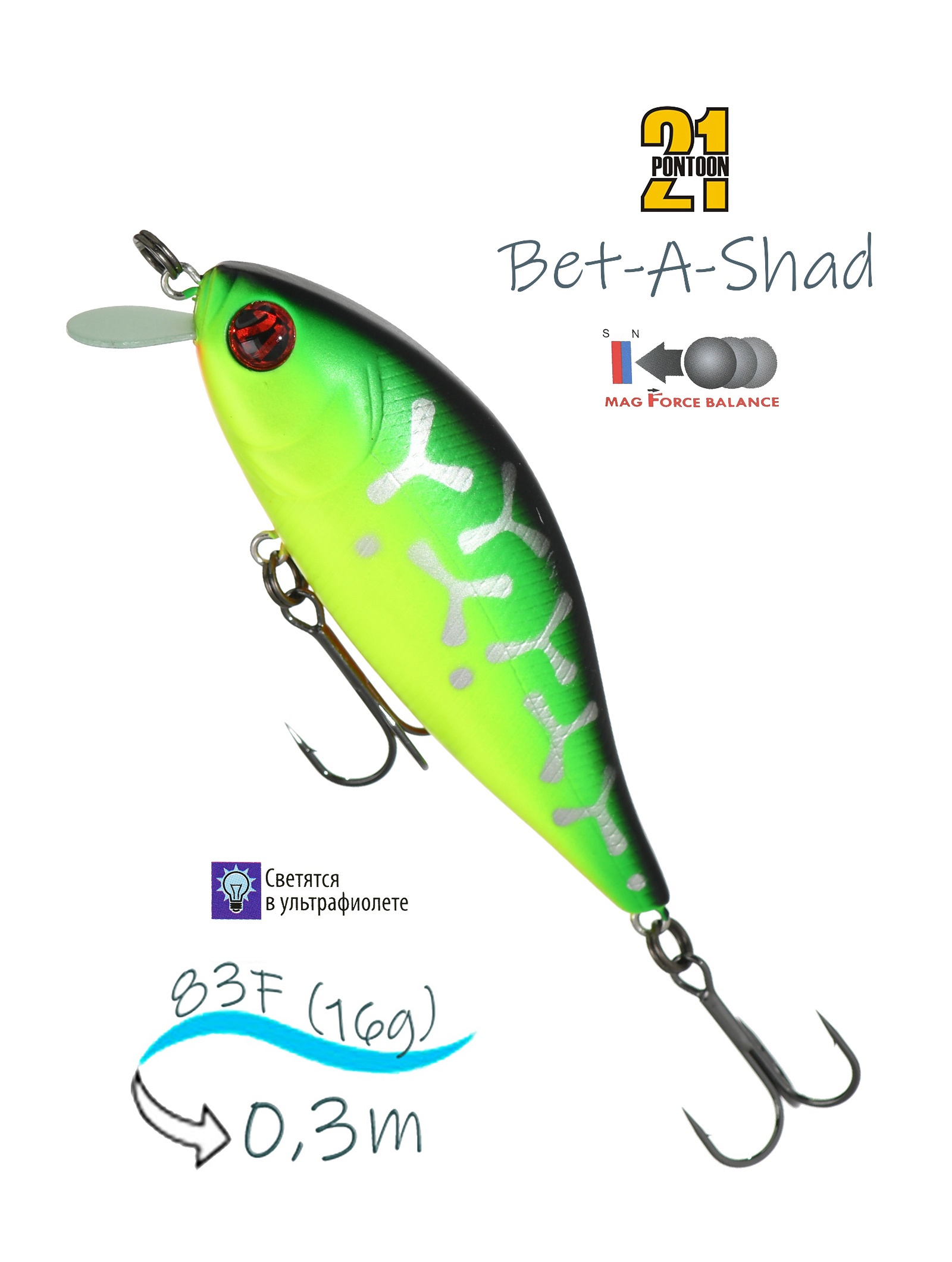 Bet-A-Shad 83 F-SR 070 - фото