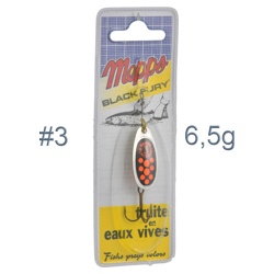 Blister Black Fury 3 Silver-Orange - фото