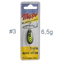 Blister Black Fury 3 Black-Chartreuse - фото