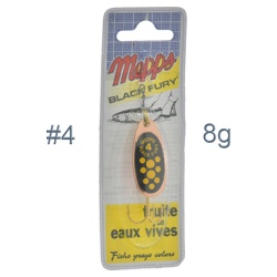 Blister Black Fury 4 Copper-Yellow - фото