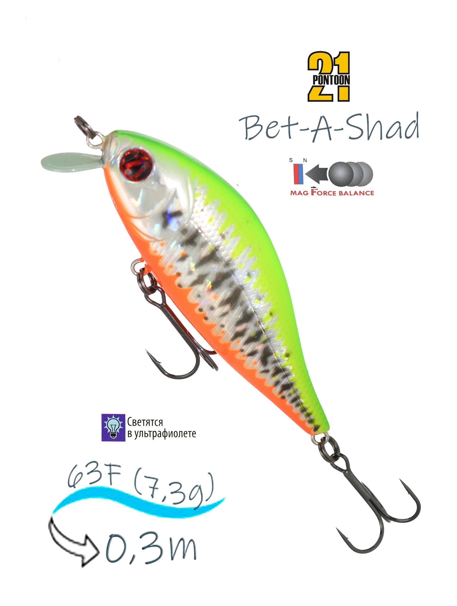 Bet-A-Shad 63 F-SR R33