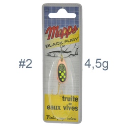 Blister Black Fury 2 Copper-Chartreuse - фото