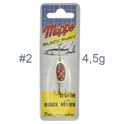 Blister Black Fury 2 Silver-Orange - фото