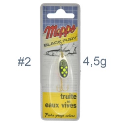 Blister Black Fury 2 Silver-Chartreuse - фото