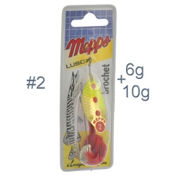 Blister Lusox Fluo 2 Chartreuse-Gold - фото