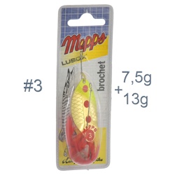 Blister Lusox Fluo 3 Chartreuse-Gold - фото
