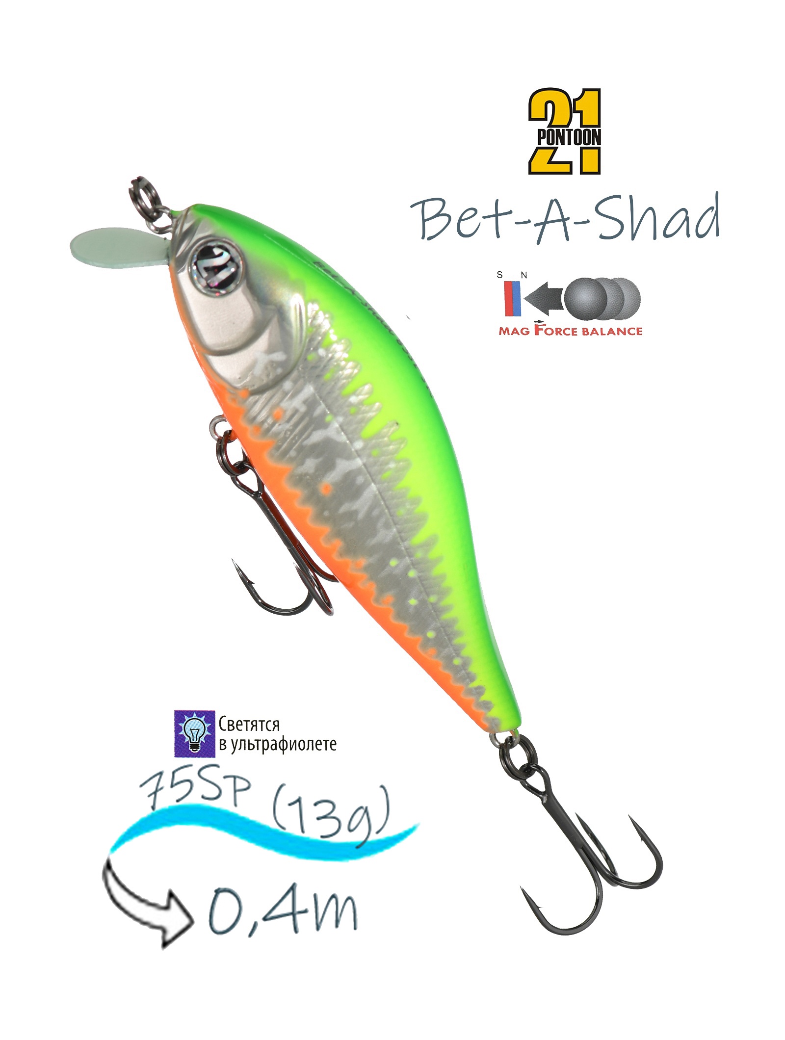 Bet-A-Shad 75 SP-SR R66